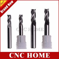 【✆New✆】 jinlan7363036 1ชิ้น Hrc60 3ร่องเครื่องตัดมิลลิ่งดอกเอ็นมิลคาร์ไบด์ Cnc แบบหยาบ3มม. ถึง20มม. อะลูมิเนียมปลายบดอัลลอย