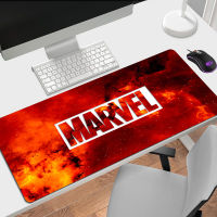 M-Marvell แผ่นรองเมาส์ Xxl พรม Mausepad Gamer โต๊ะอุปกรณ์เล่นเกม Deskmat แผ่นยางบนโต๊ะแป้นพิมพ์สำนักงานอะนิเมะเสื่อ