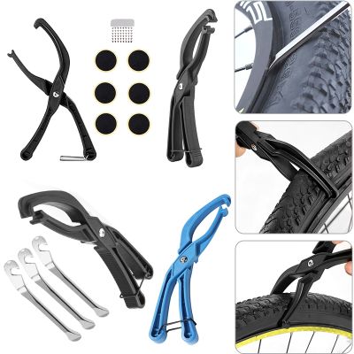 ♕☑ Multifunctional Bicycle Tires Removal Clamp Bike Hand Tire Lever Bead Tool for ABS Bike Rim Tire Pliers for Cycling Repair Tools