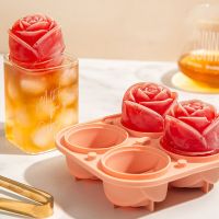 【cw】 Newest Styles 4 Hole Tray Silicone Mold Mousse Bake