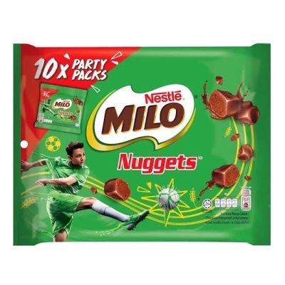 Nestle MILO Nuggets ไมโลนักเก็ต  (15กรัม×10ห่อ)