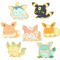 Anime Pet Elf Enamel Pins Cute Cartoon Animal Brooch Clothes Backpack Lapel Badges Collection Fashion Jewelry Accessories Gifts