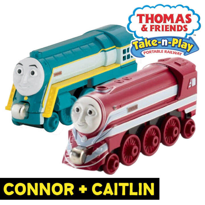 [SG STOCK] Take-n-Play CONNOR and CAITLIN - Thomas and Friends Diecast ...