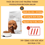 Hạt cho chó Poodle, thức ăn cho chó poodle JIALUN túi 2,5kg
