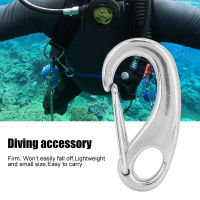 ตะขอสกูบาสำหรับดำน้ำ Snap Bolt Hook 5.0x2.5cm 316 Stainless Steel for Scuba Diving Geoduck Release Line