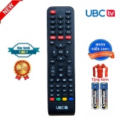 Điều khiển tivi UBC chính hãng [ BH đổi mới, tặng kèm pin ] remote tivi UBC Smart LED LCD