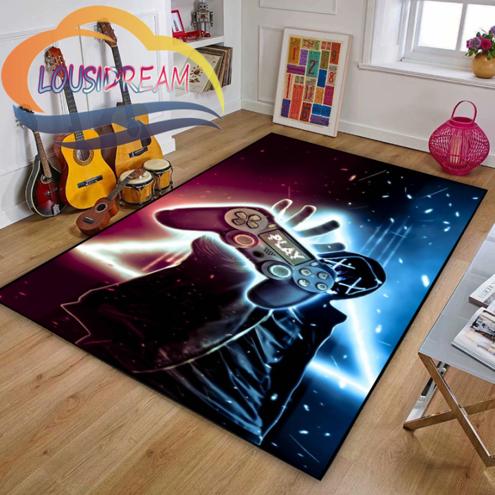 cw-gamer-or-game-handle-playroom-and-bedroom-plush-car-non-slip-car-soft-play-mat-bed-area-rug-parlor-decor