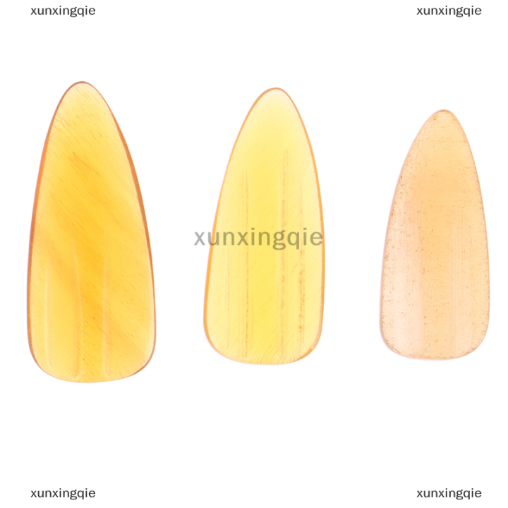 xunxingqie-8pcs-ox-horn-guzheng-นิ้วหยิบเล็บ-guzheng-ครอบคลุมเครื่องดนตรี-picks