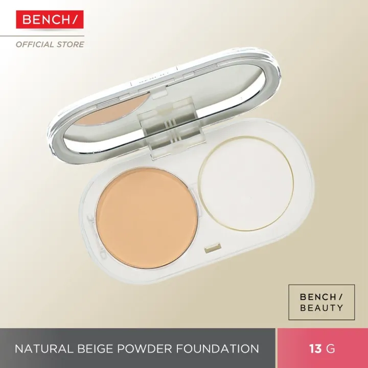 THW9003B BENCH Beauty Powder Foundation Natural Beige bench pinoy