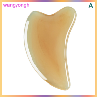 wangyongh บอร์ดนวดกัวซาเรซินสำหรับขูดผิวแผ่นกัวซาเครื่องนวดสปาใบหน้าเครื่องมือขูดสำหรับนวดหน้าลำคอหลังร่างกายขา