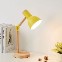 Nordic eye protection table lamp bedroom bedside table lamp LED desk lamp college student dormitory modern minimalist macaron —D0516