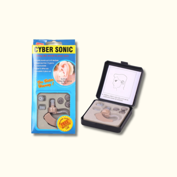 Hearing Aid ,Cyber Sonic Adjustable Hearing Assistance Aid Kit Cyber