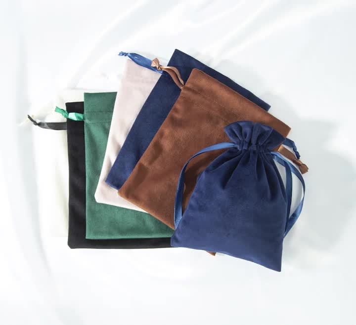 Customizable Velvet Tote Bag Organizer