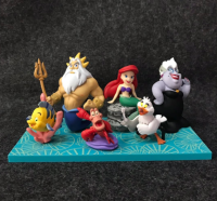 WCF ลิตเติลเมอร์เมดส์ไอแลนด์ The little Mermaid Disney cartoon figure model การ์ตูนดิสนีย์ ฟิกเกอร์ โมเดล ของสะสม ของเล่น ของเล่นถูกๆ ของเล่นเด็ก ??