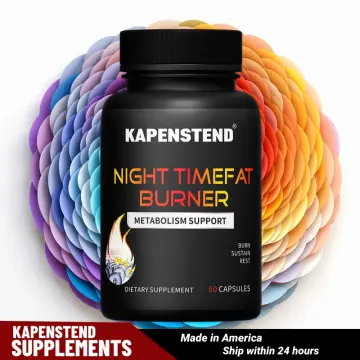 Night Time Fat Burner to Shred Fat While You Sleep | Hunger Suppressant,  Carb Blocker & Weight Loss Support Supplements | Burn Belly Fat, Support