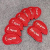 HONMA Branded New Golf Club Iron Headcover (4567891011AwSw) Pu Leather Waterproof for Iron Head Protection Cover Free Shipping