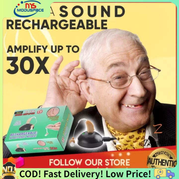 MODUSPACE ULTRA SOUND Amplifier RECHARGEABLE Hearing Aid Rechargeable