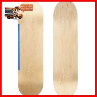 Skateboard กระดานสเก็ตบอร์ดรุ่น Deck 100 Deck ขนาด 8.25 นิ้ว (สีไม้/ฟ้า) **ของแท้** มั่นใจ ได้ของเร็ว!!!