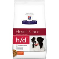 Hills Precription h/d Canine Heart Care อาหารสุนัขประกอบการรักษาโรคหัวใจ ชนิดเม็ด 1.5kg