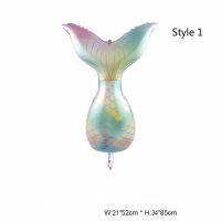 Mermaid Tail Balloon Foil Balloon for Mermaid Theme Birthday Decorations