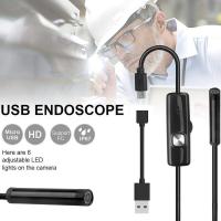 【New-store】 Gadgets Town 7มิลลิเมตรเลนส์ Endoscope HD 480จุด USB OTG งู Endoscope กล้องตรวจสอบกันน้ำ Borescope สำหรับโทรศัพท์