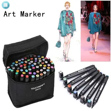 120/168/204/262 Color Double Headed Marker Pen Set Oily Tip Alcohol Based  Markers For Manga Drawing School Art Supplies