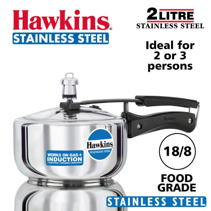 hawkins-stainless-stell-pressure-cooker-2l-หม้อแรงดัน-2-ลิตร-รุ่นยอดขายอันดับ-1