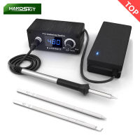 HANDSKIT Mini T12 Digital LED Portable Soldering Station Adjust Temperature with Soldering Tips Electronic Welding Tools