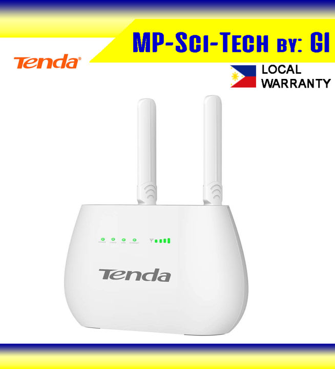 Tenda 4G680V2.0 3G/4G Wireless N300 LTE and Volte Router (SIM Based, Not Modem) | Lazada PH