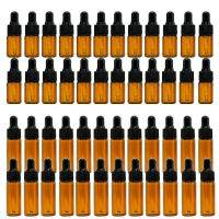 30pcs 1ml 2ml 3ml 5ml Mini Dropper Bottles for Essential Oil Aromatherapy Bottles With Cap Portable Cosmetic Empty Containers Travel Size Bottles Cont