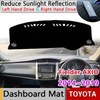 ■ Dashboard Cover Board Mat Carpet Rug for Toyota Corolla Fielder AXIO Wagon E160 2013 2019 2014 Sun Shade Cape Blanket Anti-sun