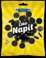 Lakunapit 110 g, lakritsinmakuiset makeiset