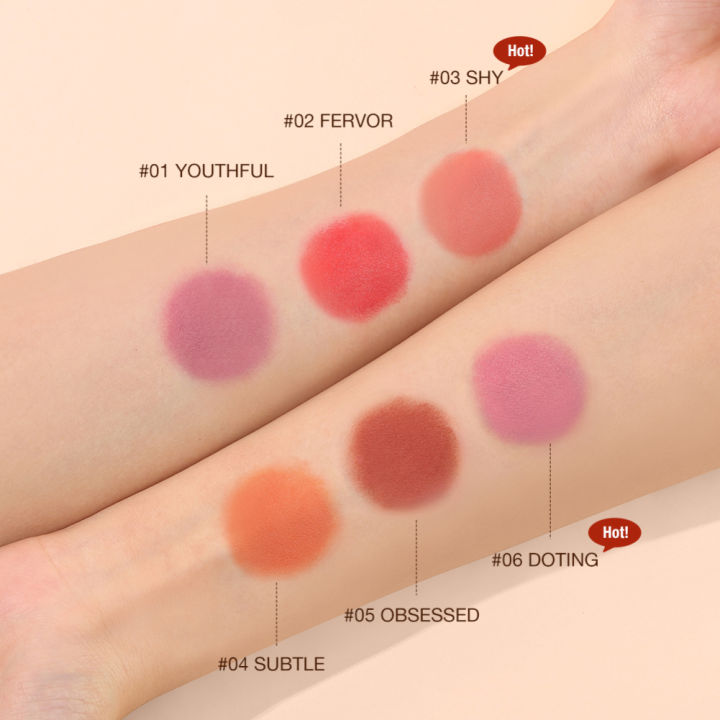 zwm-on-sale-o-tw-o-o-smooth-blush-cream-repair-brighten-natural-nude-makeup-blush-stick