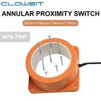 Cloweit แหวนขนาดใหญ่ Inductive Proximity Switch สกรู Spring Ball โลหะวัตถุ Sensor NPN PNP DC Detect เหล็กเหล็กอลูมิเนียมทองแดง