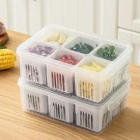 Storage Box Food Preparation Holder Onion Ginger Storage Container Vegetable Boxes With Cover Garlic Fresh-keeping Box