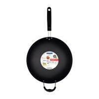 TRAMONTINA กระทะทรงจีน รุ่น Loreto Aluminum Wok with Interior Starflon Max Nonstick