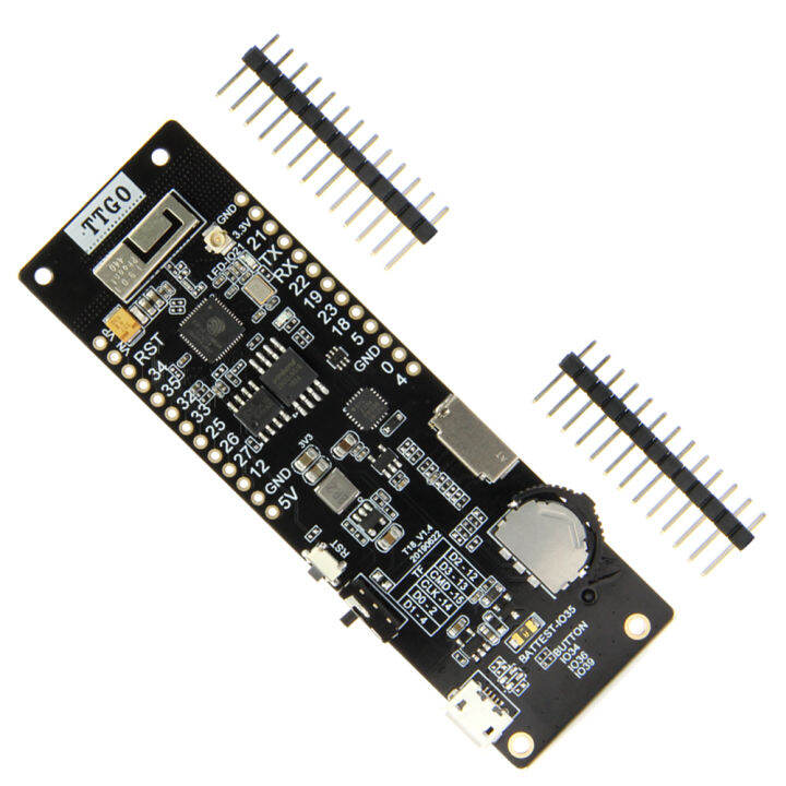 lilygo-ttgo-t-cell-esp32-development-board-wifi-บลูทูธไร้สายโมดูล18650แบตเตอรี่แผ่น4mb-แฟลช8mb-psram-สำหรับ-arduino