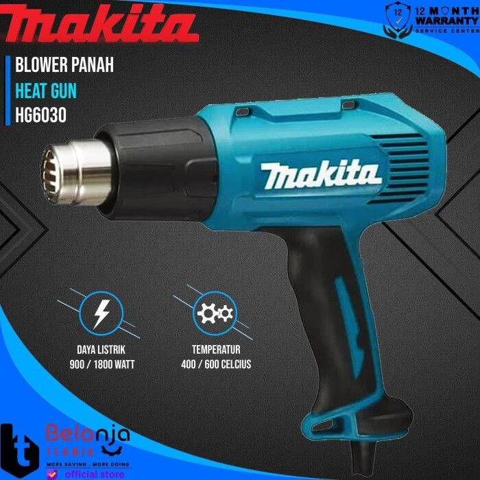 Makita MESIN BLOWER PANAS HG 6030 HG6030 Heat Gun HOT GUN 1800WATT JPN