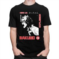 Kawaii Boku No Hero Academia Top T Shirt Men Fathers Day Anime Manga Bakugou Katsuki Tshirts Cotton Regular Fit Tee Camisas - T-shirts - AliExpress