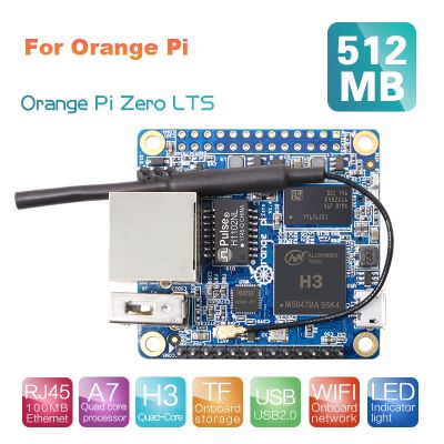 For Orange Pi Zero LTS Development Board 512MB H3 Quad-Core Open-Source Run Android 4.4 Ubuntu Debian Image