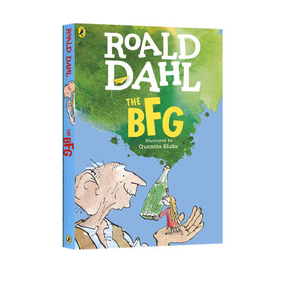 Dream giant the BFG kind-hearted giant Roland Dahl series Roald Dahl English original film original novel primary school students extracurricular reading story books and childrens literature books