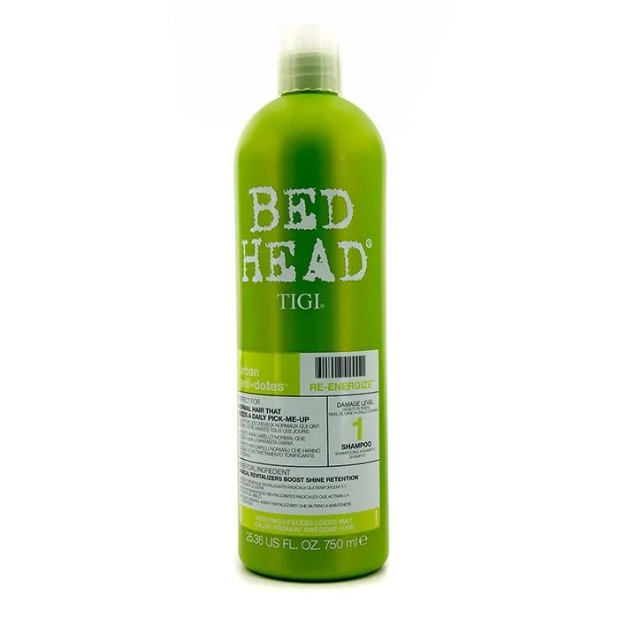 Tigi Bed Head Urban Anti Dotes Re Energize Shampoo Ml Oz