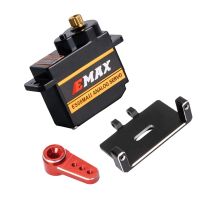 ES08MAII Steering Servo with Servo Mount and Servo Arm for Axial SCX24 1/24 RC Crawler Car Upgrades Parts Accessories