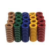 1/2/3Pcs Spiral Stamping Compression Die Spring Yellow  Blue Red Green Brown OD18mm ID9mm L20-150mm Nails Screws Fasteners