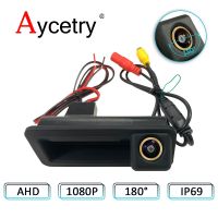 For Ford Mondeo/FOCUS/2C 3C/Sedan/Fiesta/S-Max/Range/Rover/Freelander 2 CCD AHD Car Rear View Trunk Handle backup parking Camera