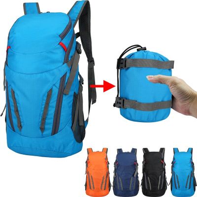 29L Packable Backpack Foldable Ultra Light Outdoor Duffle Bag Big Folding Knapsack Hiking Travel Rucksack Mountaineering Daypack
