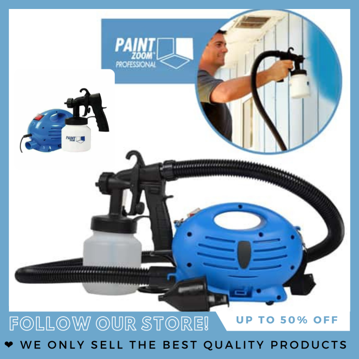 NO.1 BEST SELLER!! Paint Zoom Handheld Electric Spray Gun Kit, Paint