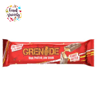 Grenade High Protein Bar Peanut Nutter 60g เกรนเนต โปรตีนบาร์ผสมเนยถั่ว น้ำตาลต่ำ 60g