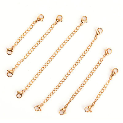 57.510cm Tone Extended Extension Tail Chain Lobster Clasps Connector For DIY Jewelry Making Findings Bracelet Necklace