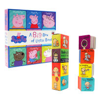 English original piggy pink pig girl Peppa Pig little palm Book 9 volume Baby S Book tower Leslie Patricelli baby tower Book 4 English Enlightenment pocket paperboard books